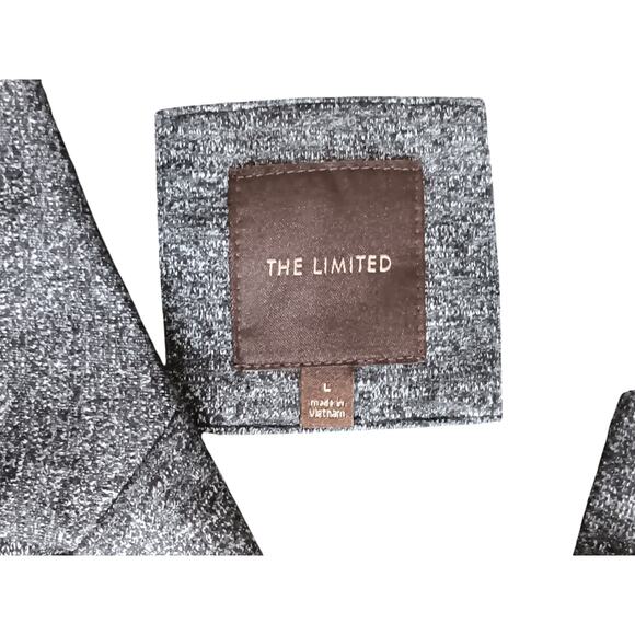 The Limited 2-Piece Suit Gray Blazer Jacket Size L & Skirt Size 8 Career Work - Picture 15 of 16